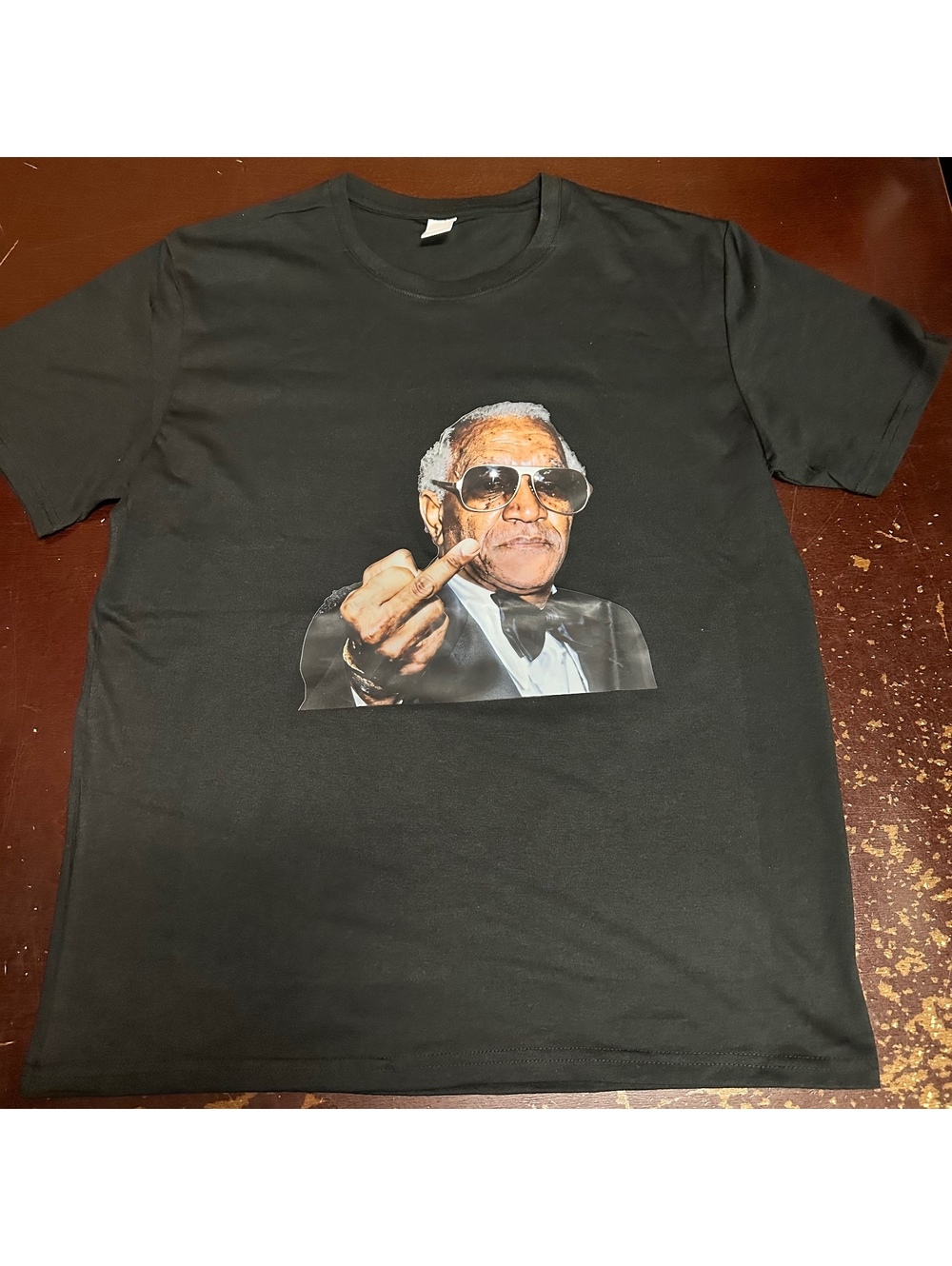 Redd Foxx, Sanford and son black men’s short sleeve T-shirt large